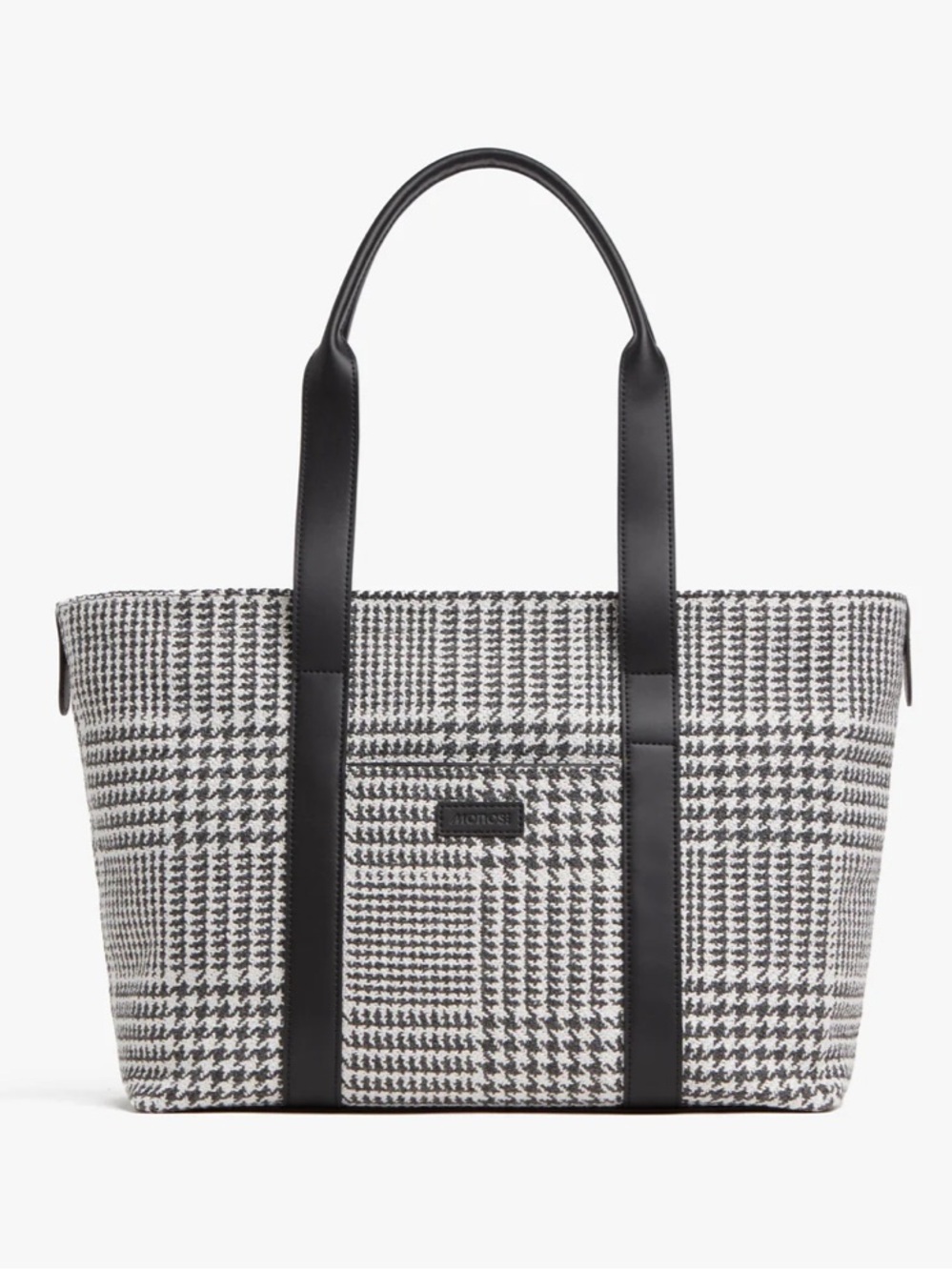 Monos Metro Tote Houndstooth Check